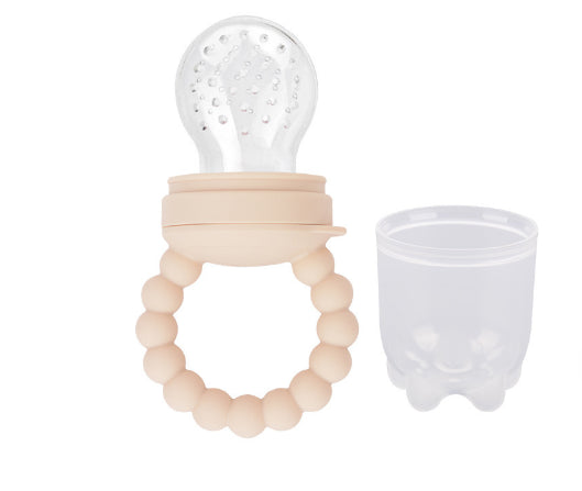 Mommilife Pacifier Fresh Fruit Feeder – Safe Baby Teether & Feeder for Fresh Foods