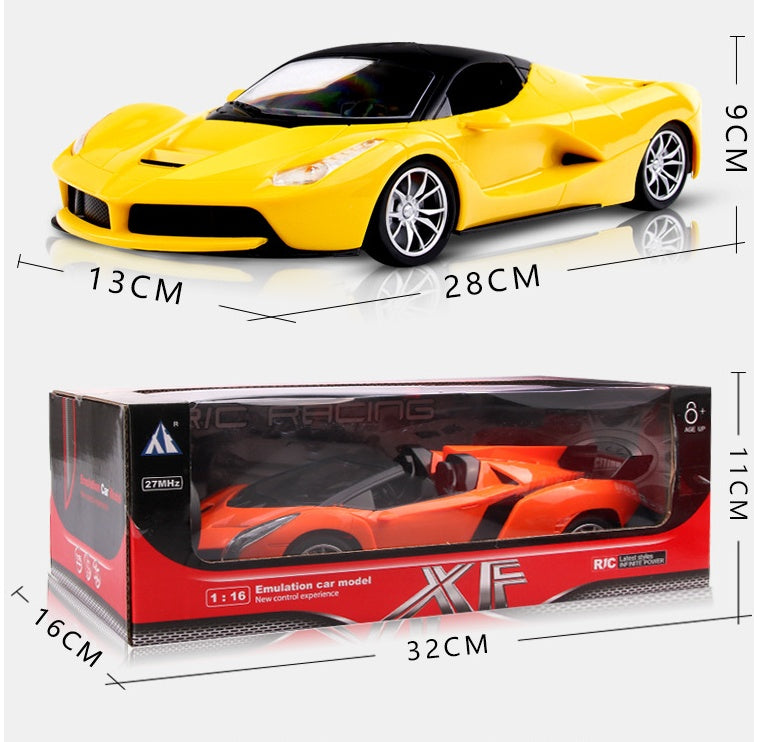 Remote Control Racing Car 1:16 Scale – High-Speed RC Car for Kids & Adults