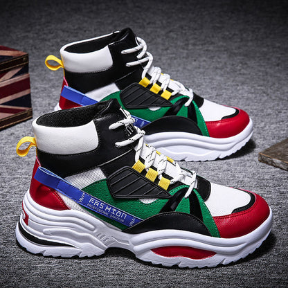 Men’s High-Top Shoes for Autumn – Stylish and Comfortable Sneakers