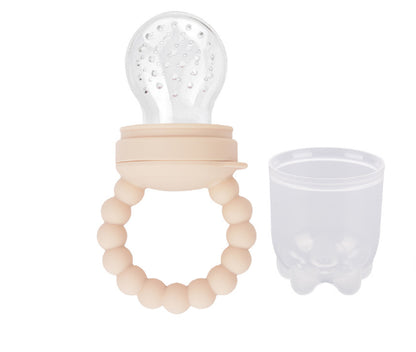 Mommilife Pacifier Fresh Fruit Feeder – Safe Baby Teether & Feeder for Fresh Foods