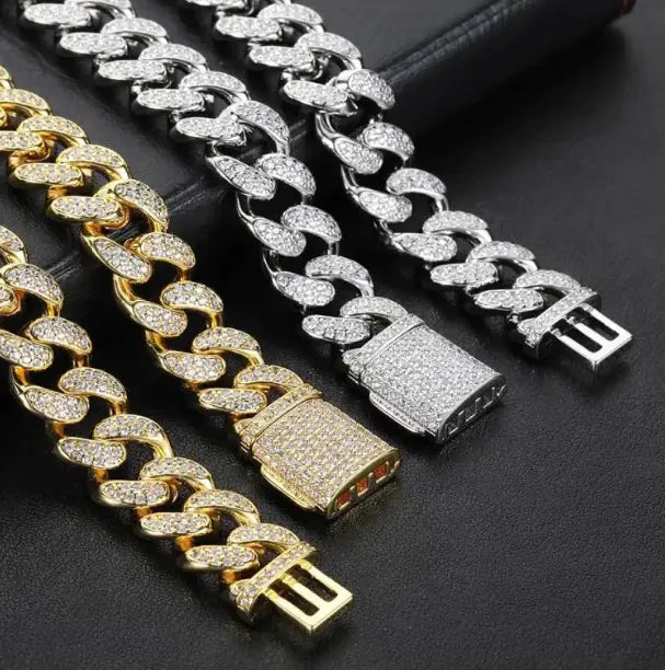 Flip Double Row Full Zircon Bracelet