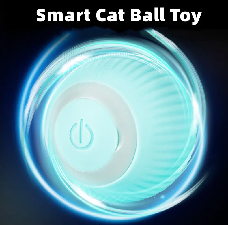 Smart Cat Ball Toy – Interactive Automatic Rolling Toy for Cats | Stimulating Playtime for Your Pet
